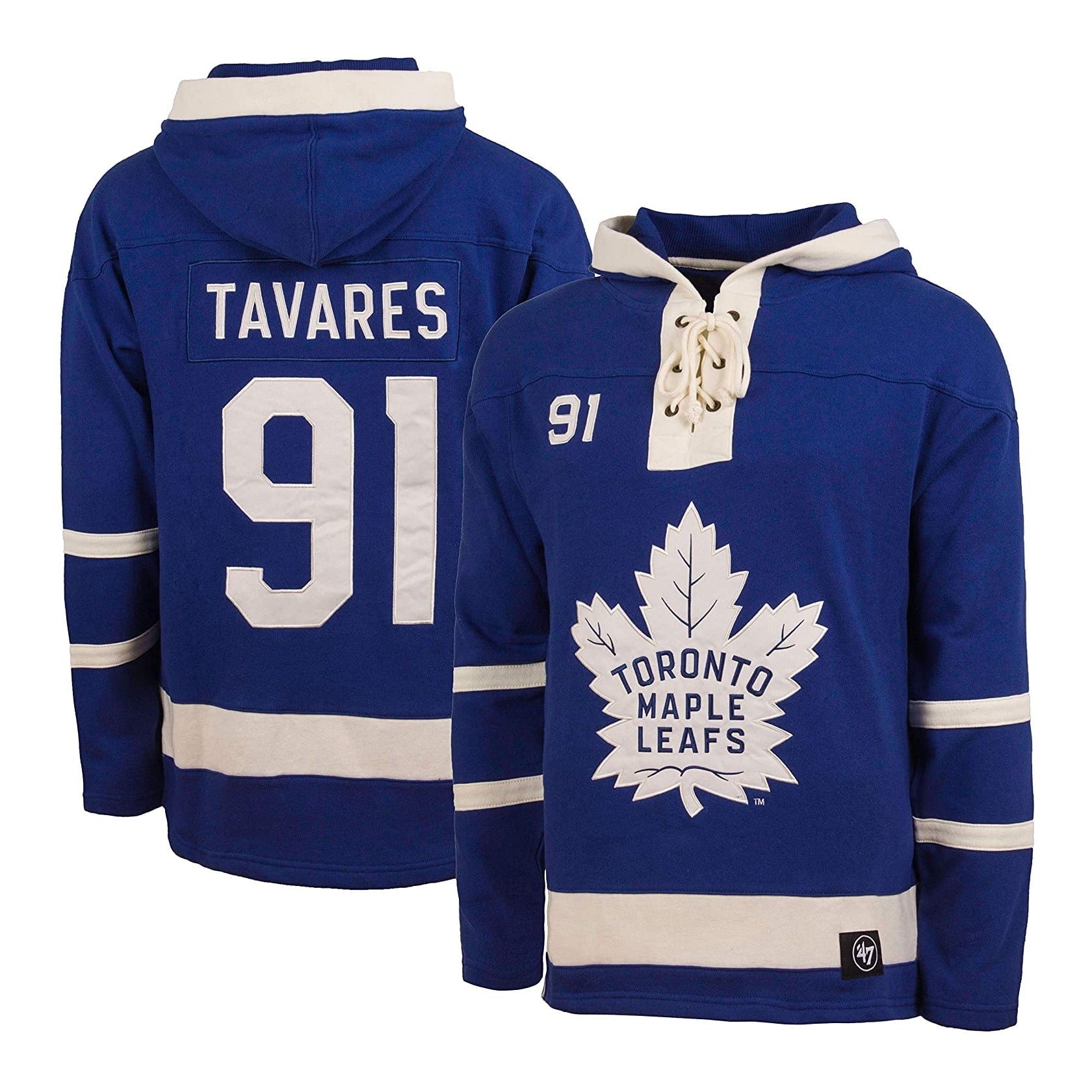 John Tavares Toronto Maple Leafs Hockey Lacer Jersey Hoodie