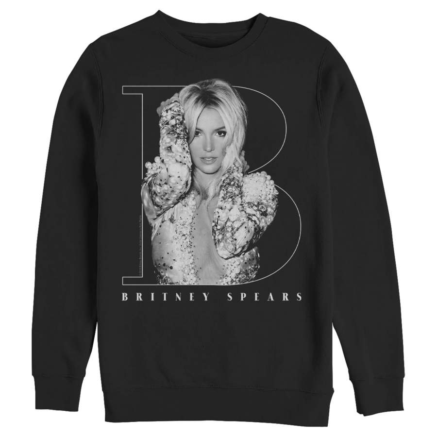 Britney Spears Men’s Pop Star Frame  Sweatshirt