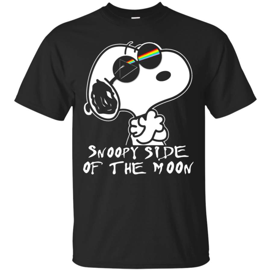 Joe Cool Snoopy Side Of The Moon Pink Floyd T-Shirt