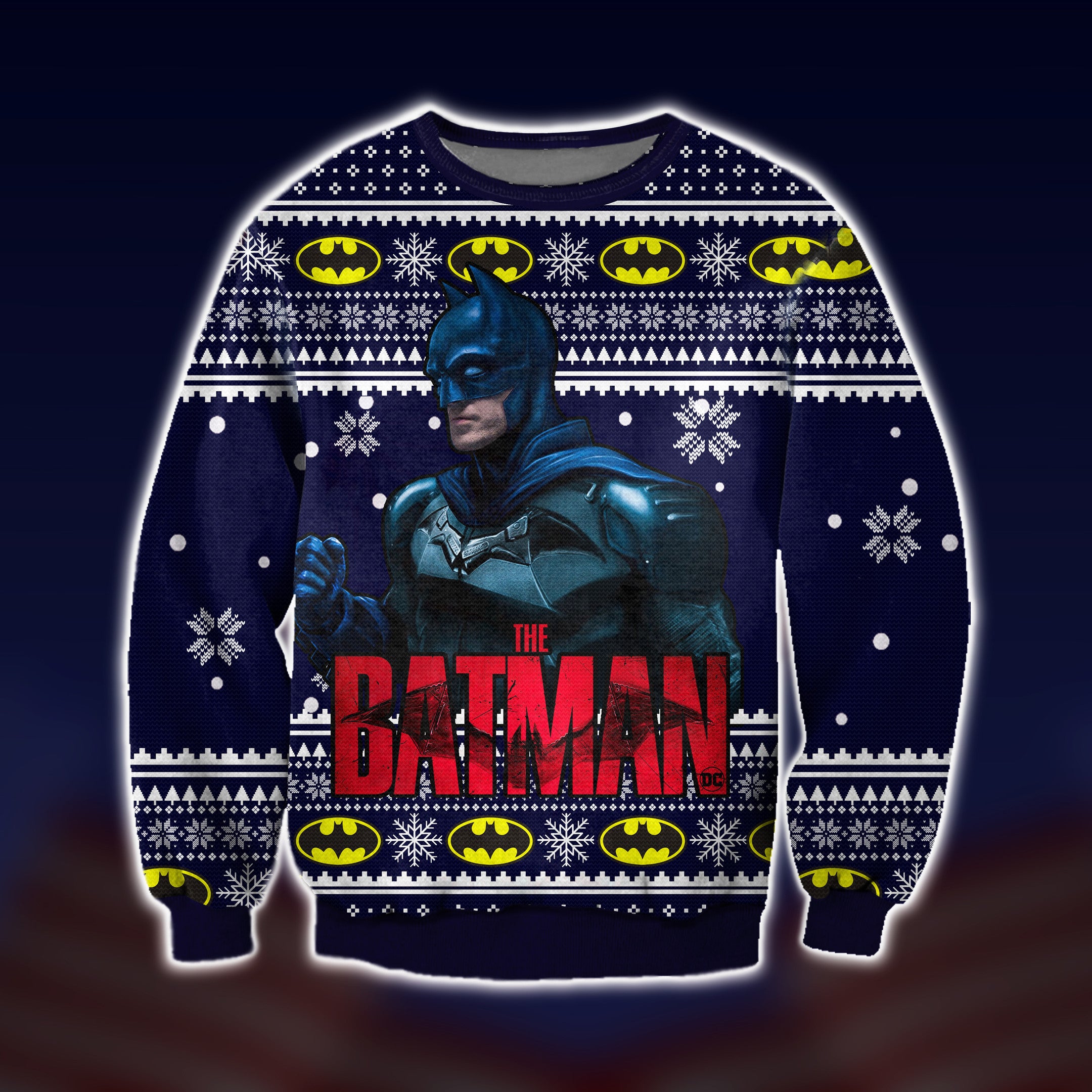 The Batman Ugly Christmas Sweater