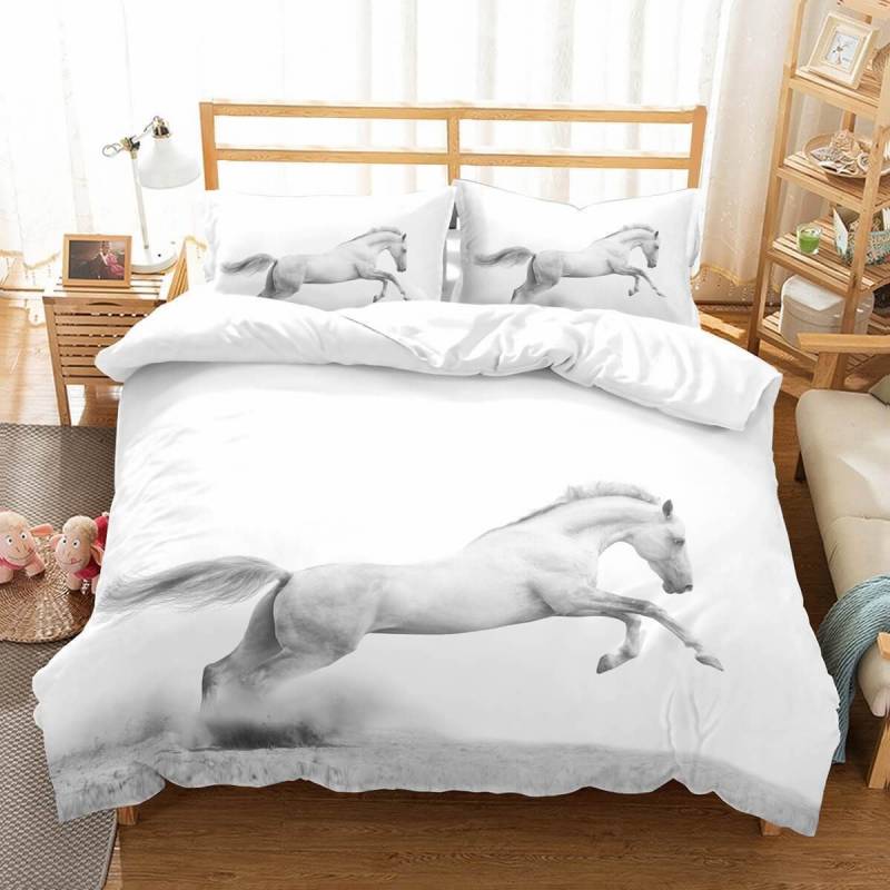 3D Customize Horse Et Bedroomet Bed 3D Customize Bedding Set Duvet Cover Set Bedroom Set Bedlinen