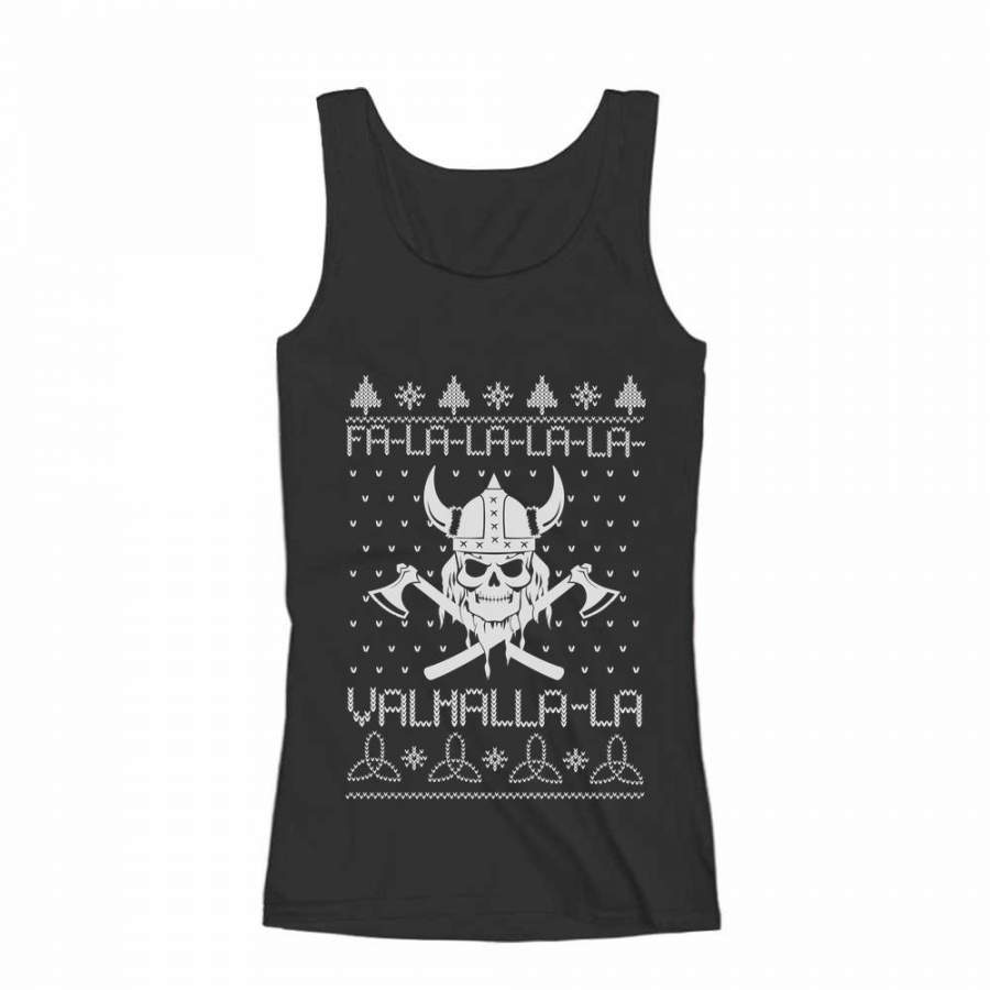 Viking Nordic God Valhalla Ugly Christmas Women Tank Top