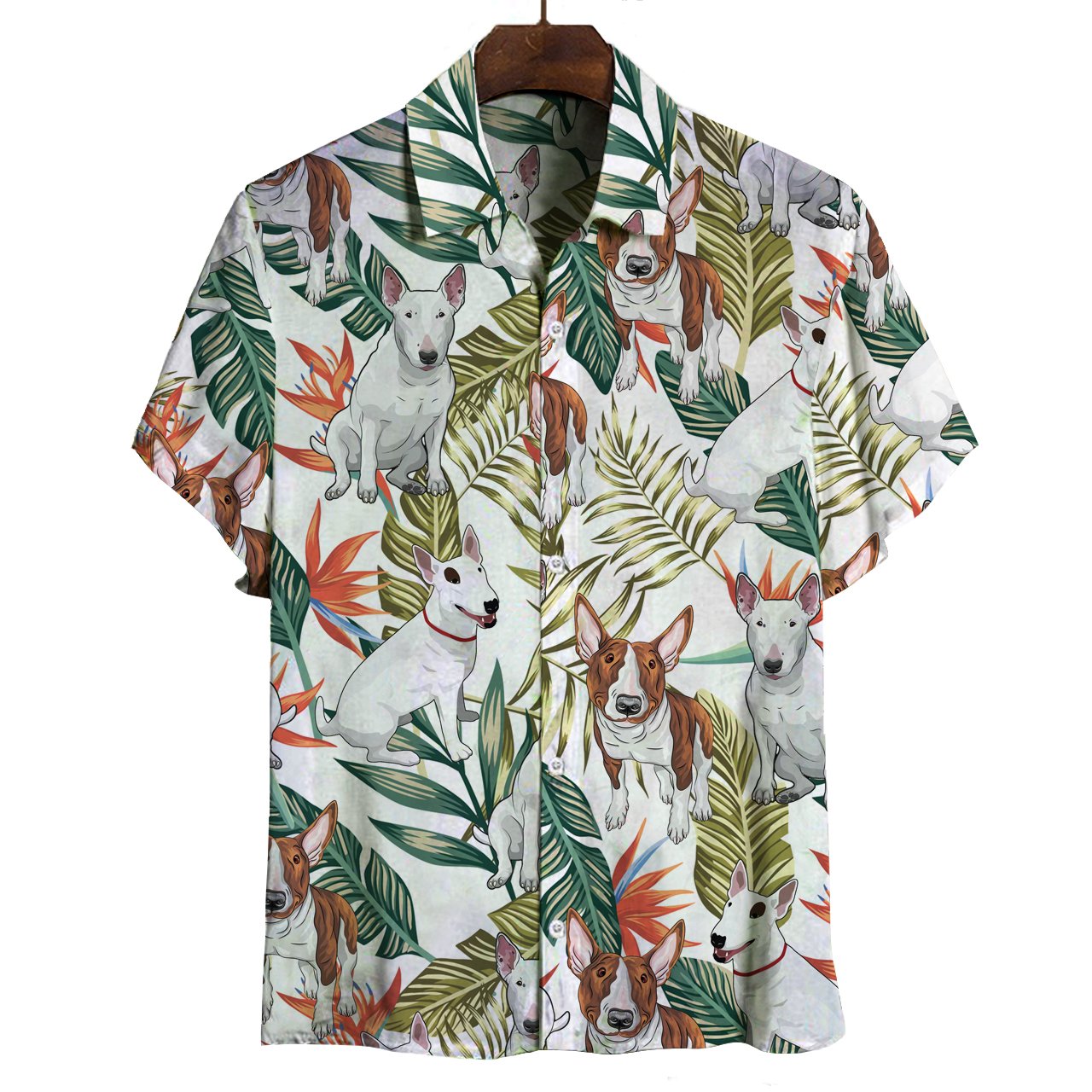 Bull Terrier Hawaii Shirt Ha95030