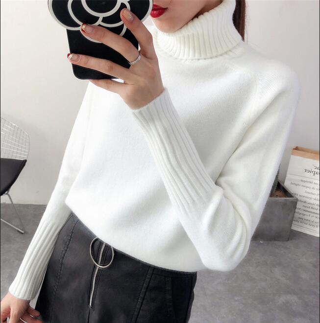 Turtleneck Sweater Women 2022 New Autumn Winter Cashmere Knitted Warm Women Sweater And Pullover Female Tricot Jumper Pull Femme alx