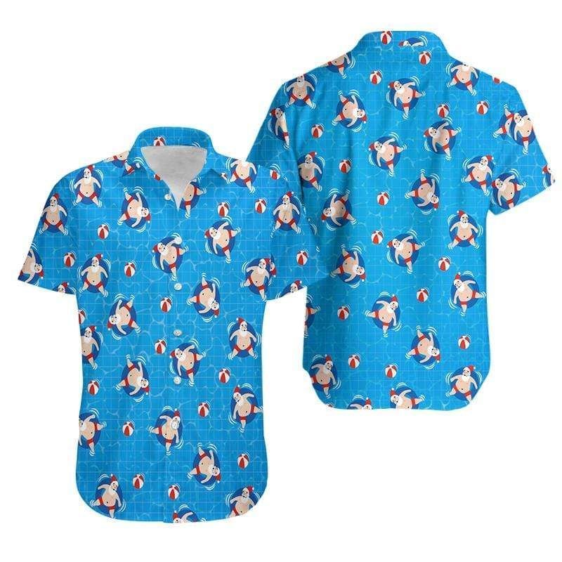 Check Out This Awesome Hawaii Aloha Shirts Pool Boy Santa Christmas Ha99743