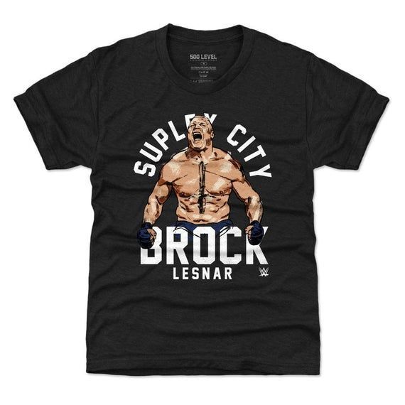 Brock Lesnar Shirt Superstars Wwe Brock Lesnar Suplex City Scream Wht Shirt