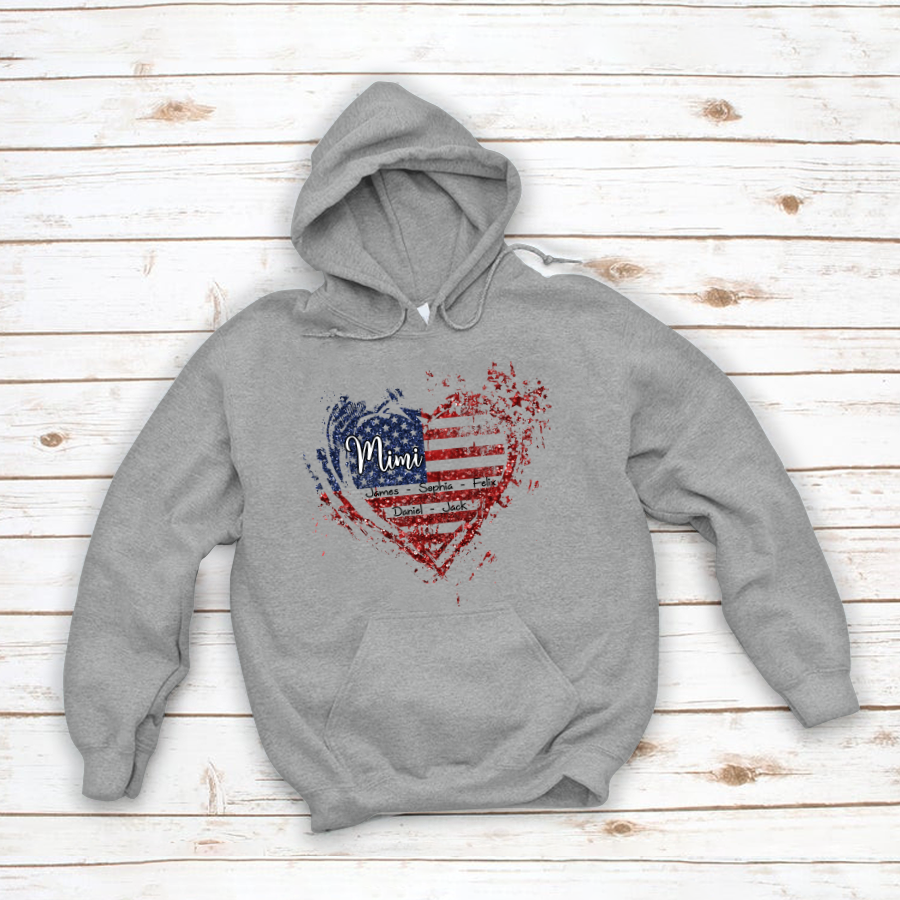 Mimi Heart American Hoodie