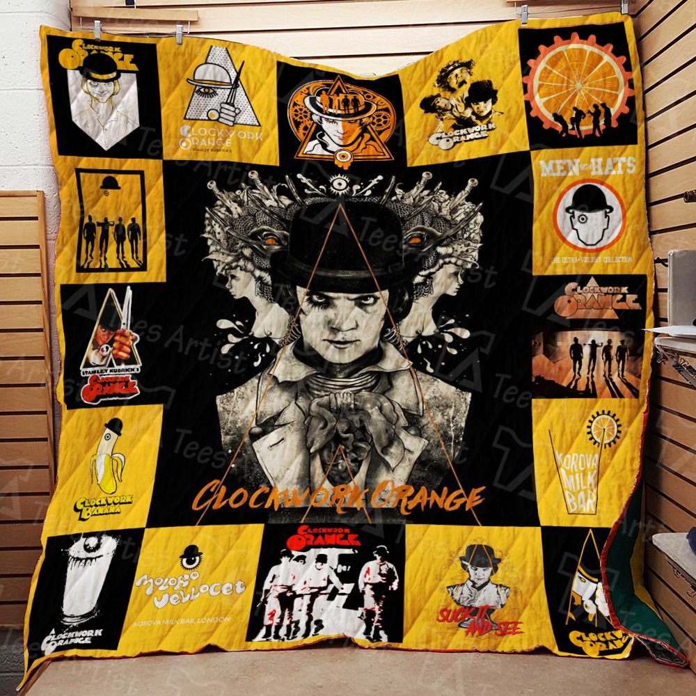 A Clockwork Orange Quilt Blanket