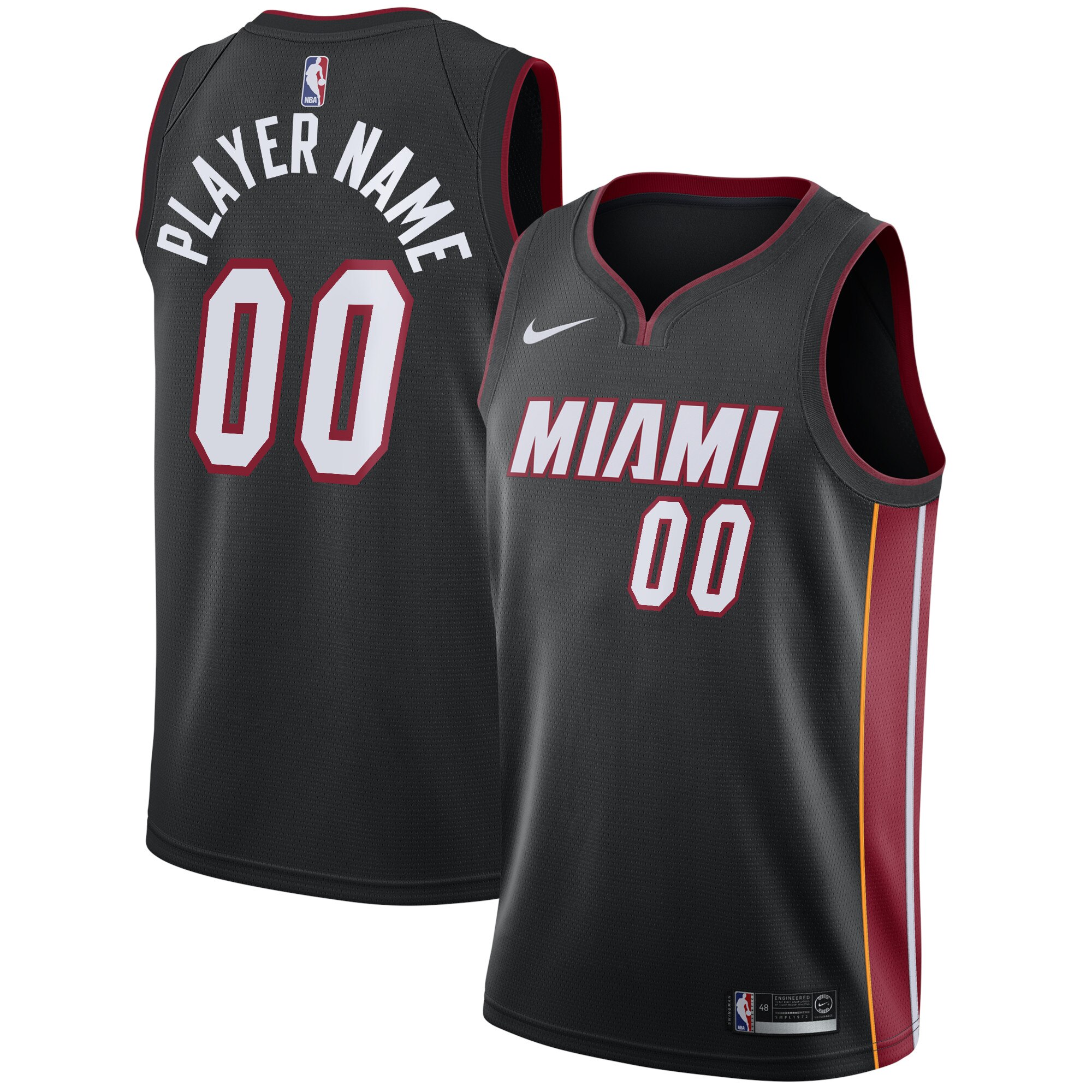 Miami Heat Icon Swingman Jersey – Custom – Mens