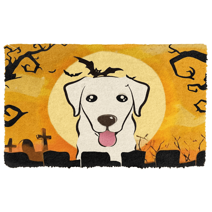 Waybackapparel Golden Retriever Halloween Custom 3D Doormat