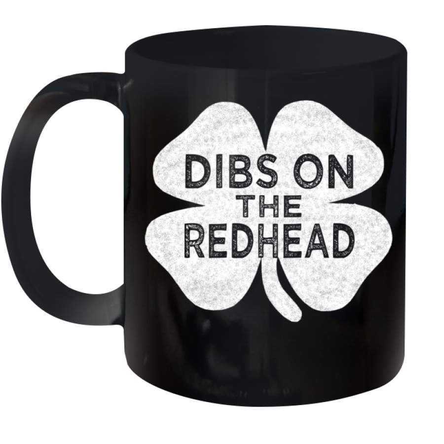 Vintage Dibs On The Redhead St Patrick’s Day Mug