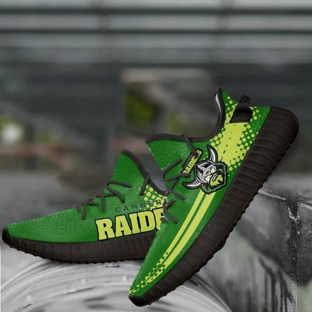 Canberra Raiders Nrl Yeezy Customize Sneakers Sport Teams Top Branding Trends Custom Perfect Gift For Fans Shoes Yeezy Sneakers H99