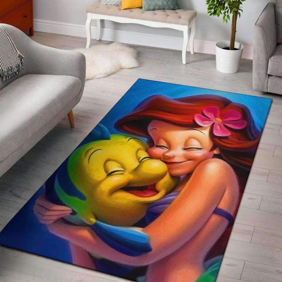 Ariel & Flounder Area Rug