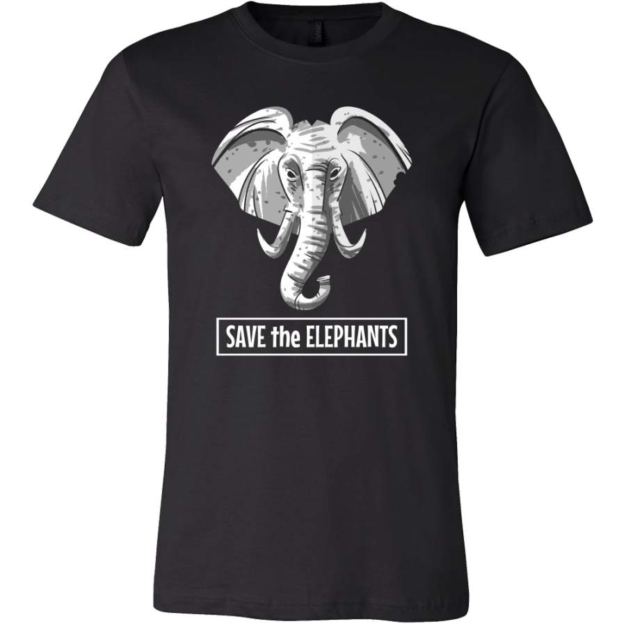 Save The Elephants, Cute Elephant, Wild Animal T-shirt