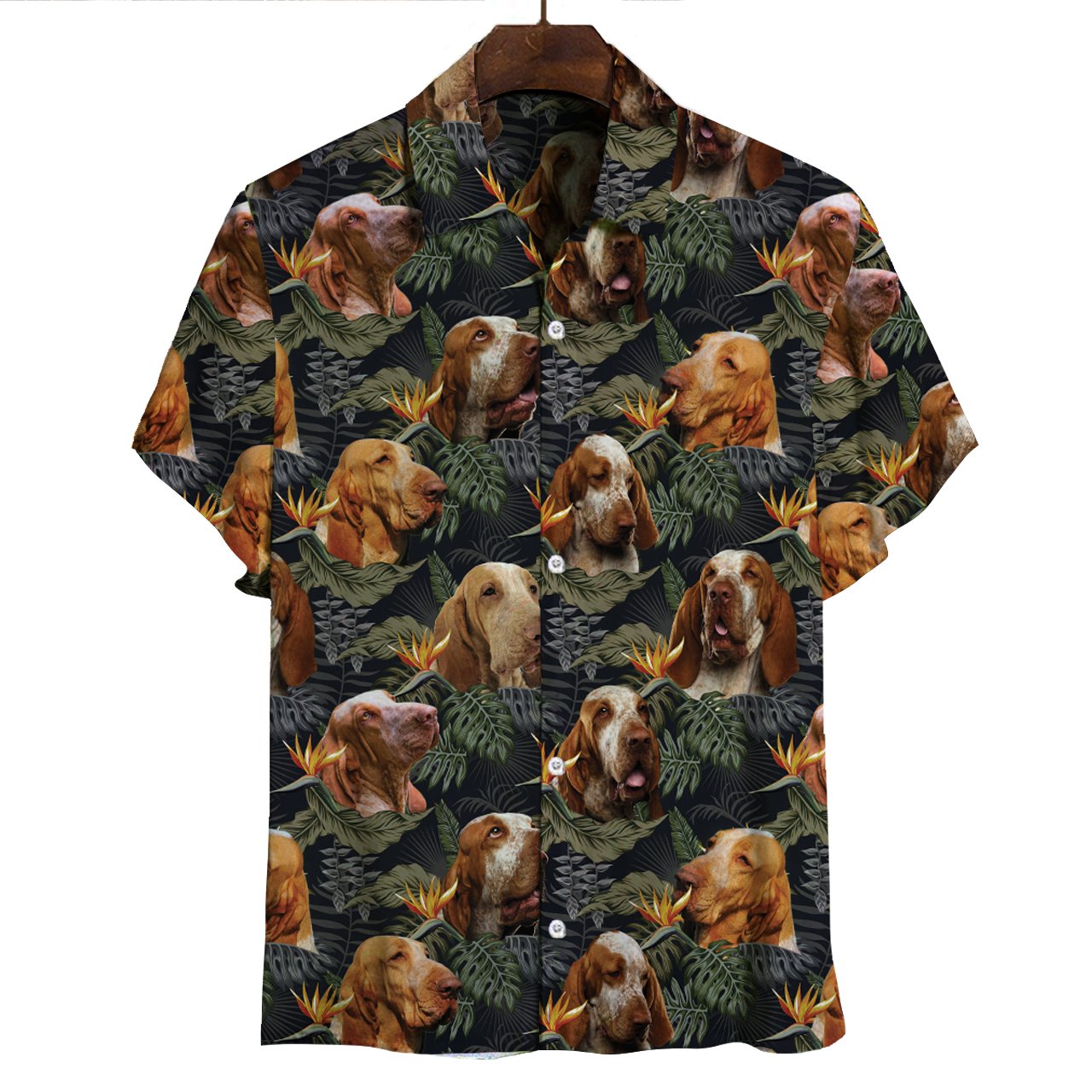 Bracco Italiano Hawaii Shirt Ha15952