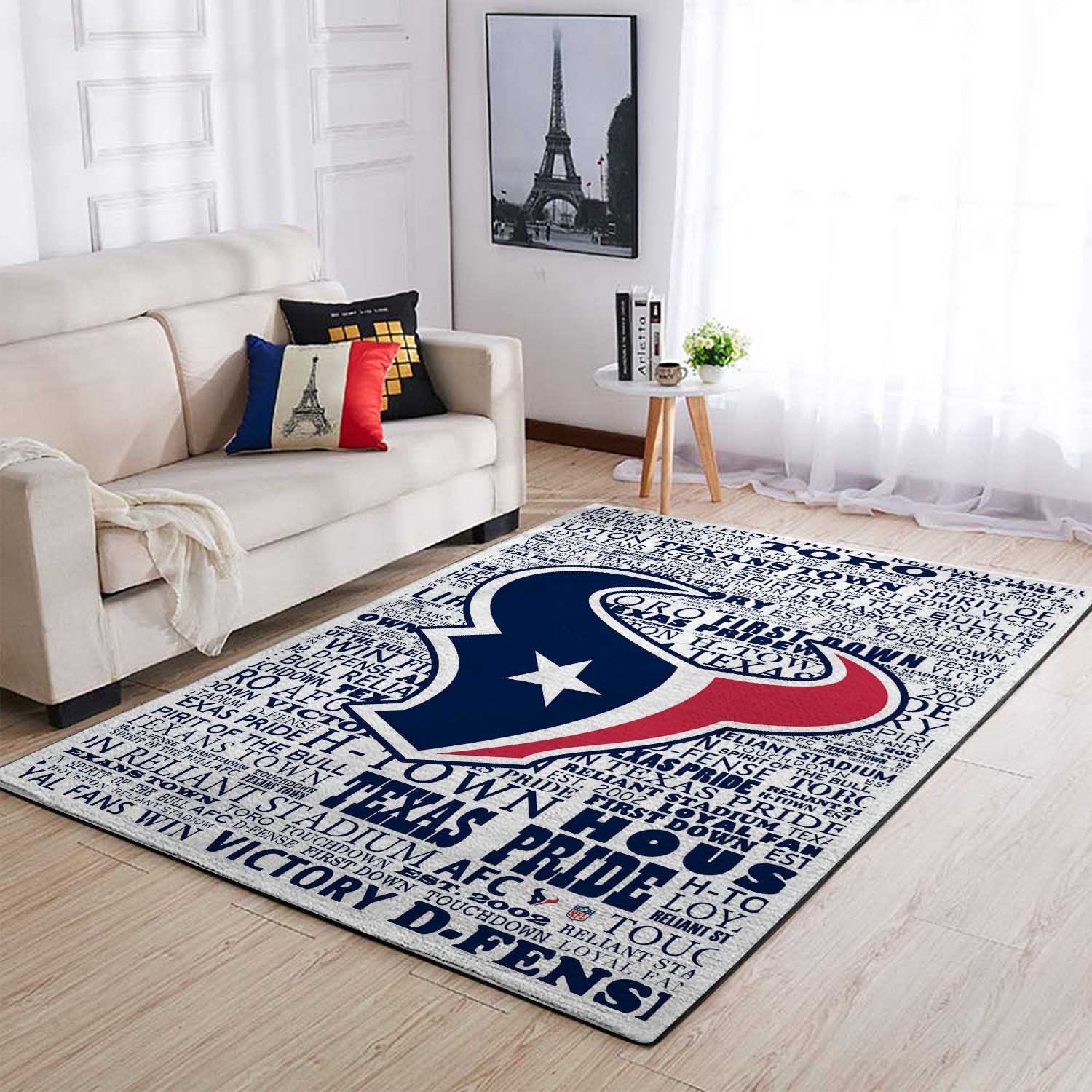 The 20 Rug Houston Texans Area Rugs Living Room Carpet SHT101202 Christmas Gift Floor Decor