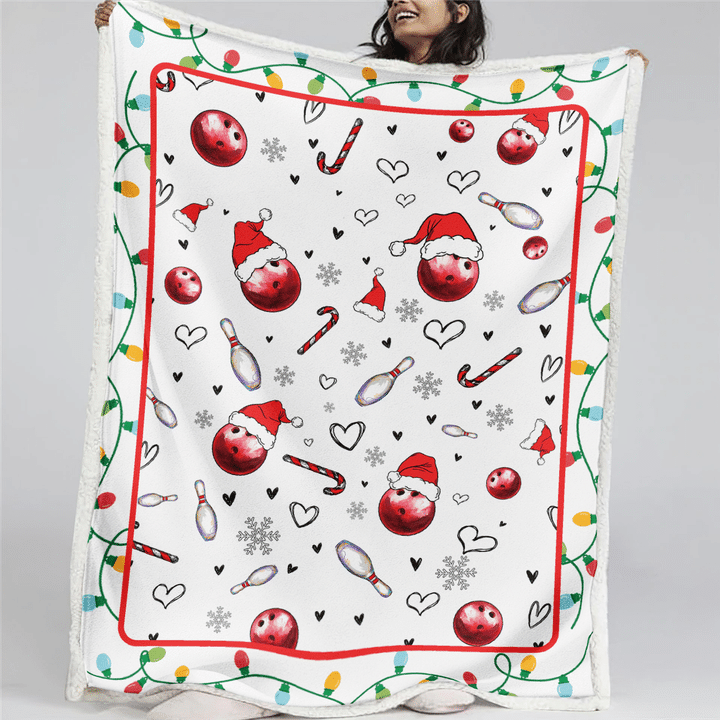 Bowling – Christmas Blanket