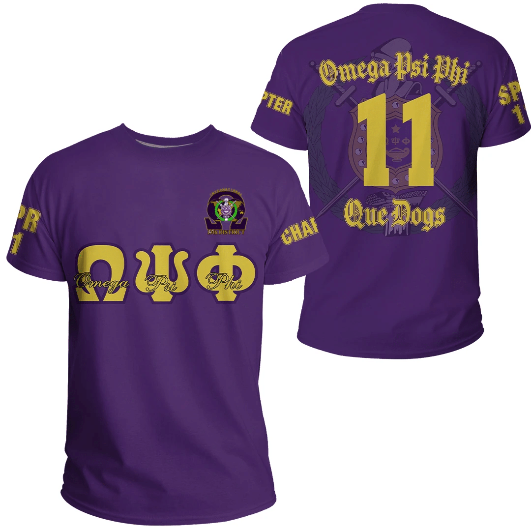 Fraternity Tshirt – Omega Psi Phi International 13Th District Tshirt