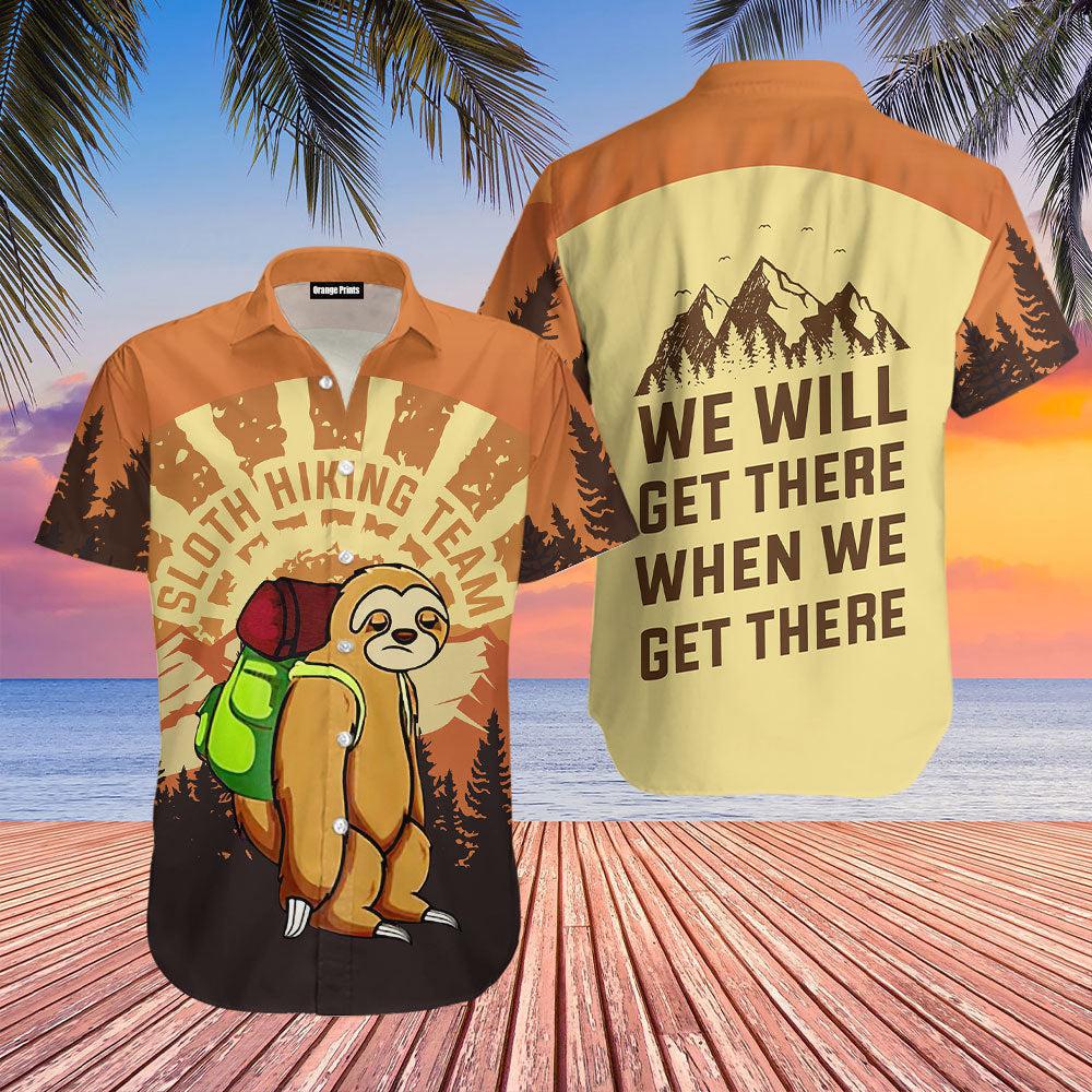 Sloth Hiking Hawaii Shirt For Men Women Ha62262