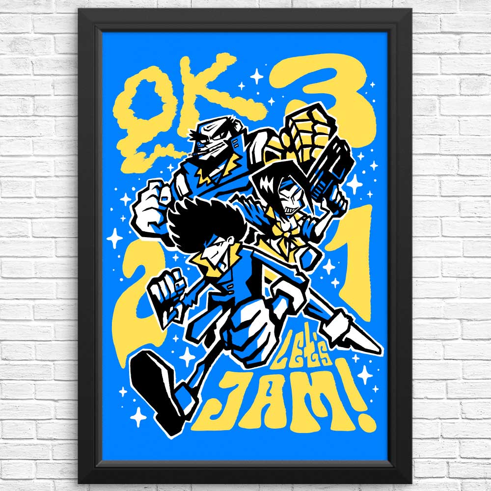 Cowboy Jam - Posters & Prints
