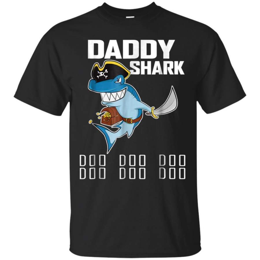 AGR Daddy Shark Doo Doo Doo Shirt Daddy Shark Pirate Jaq T-shirt