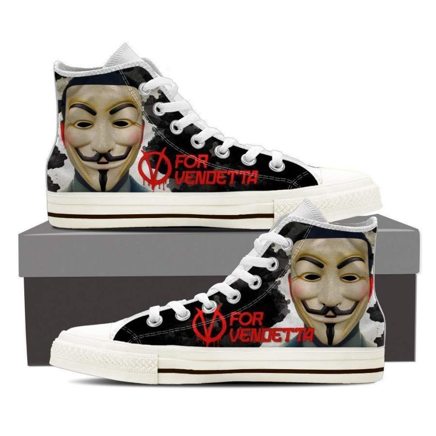 Vendetta Mens High Top Sneakers