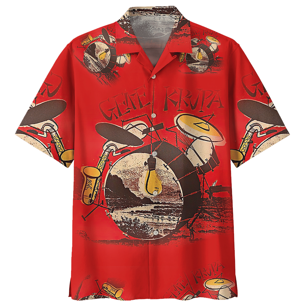 Drum Hawaii Shirt 128481 Ha100411