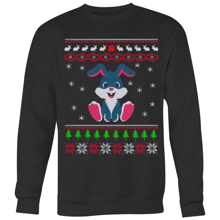 Bunny Rabbit- Ugly Christmas Sweatshirt & Hoodie