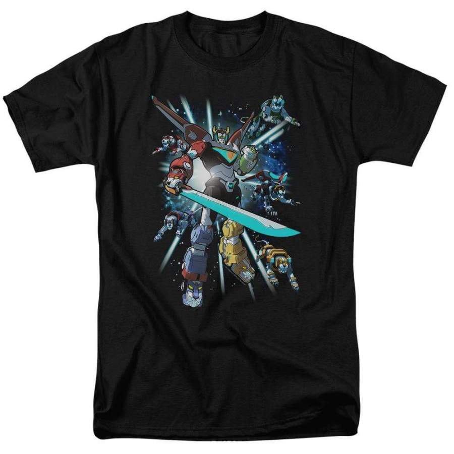 Voltron Lions Share Men’s Regular Fit T-Shirt