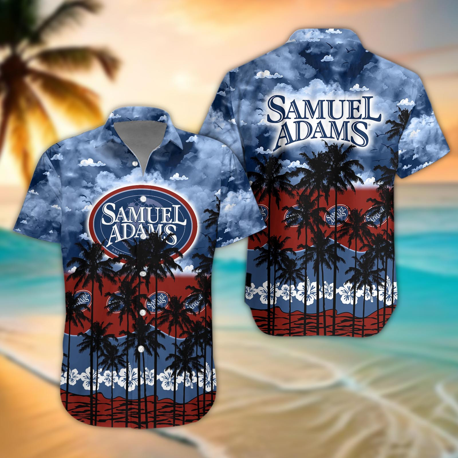 Samuel Adams Aloha Shirt