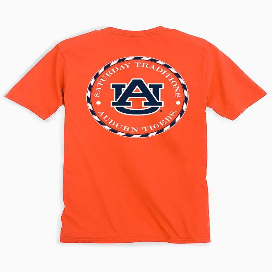 Auburn Tigers Circle Short Sleeve T-Shirt