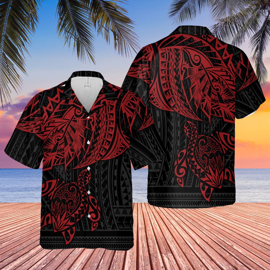 Sea Turtle Gifts Hawaii Tribal Pattern Shirt Chm Ha35047