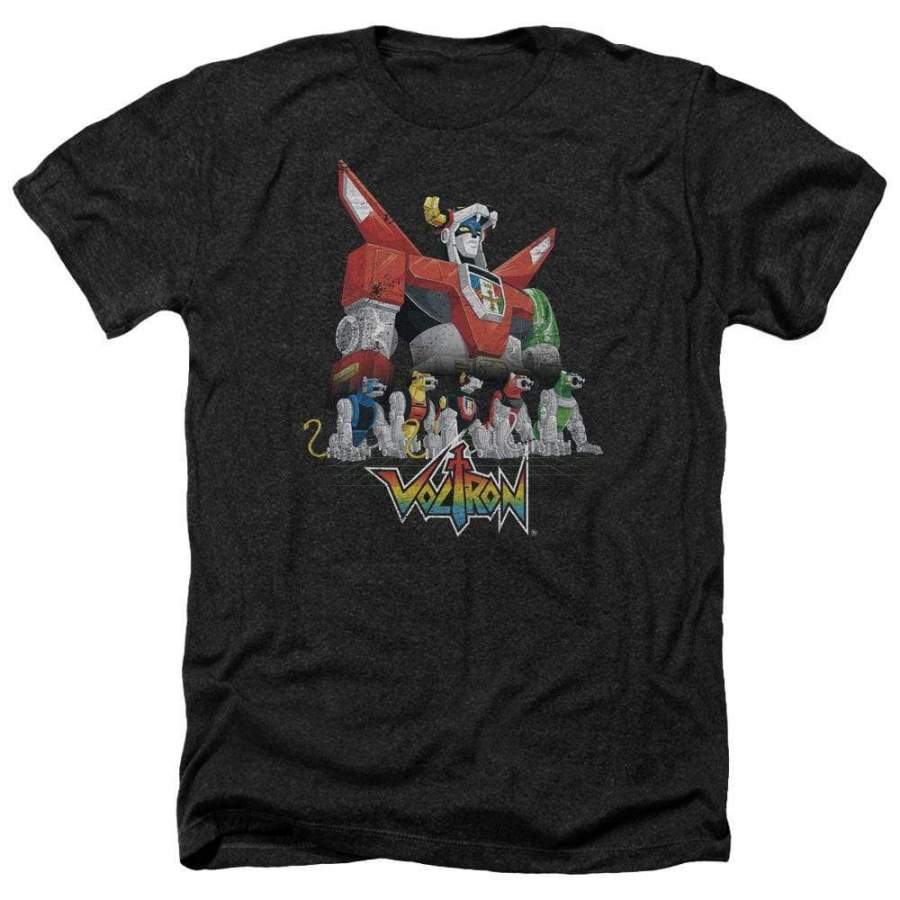 Voltron Lions Men’s Heather T-Shirt