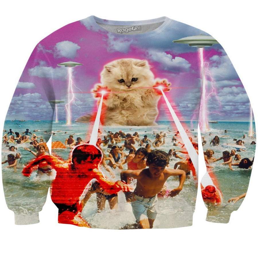 The Kitten No One Loved Crewneck Sweatshirt