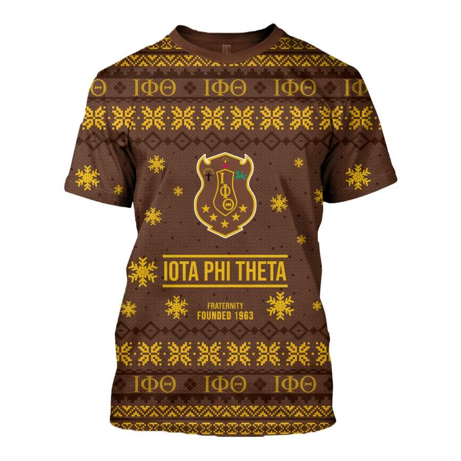 3D ALL OVER IOTA PHI THETA UGLY SWEATER 71020193