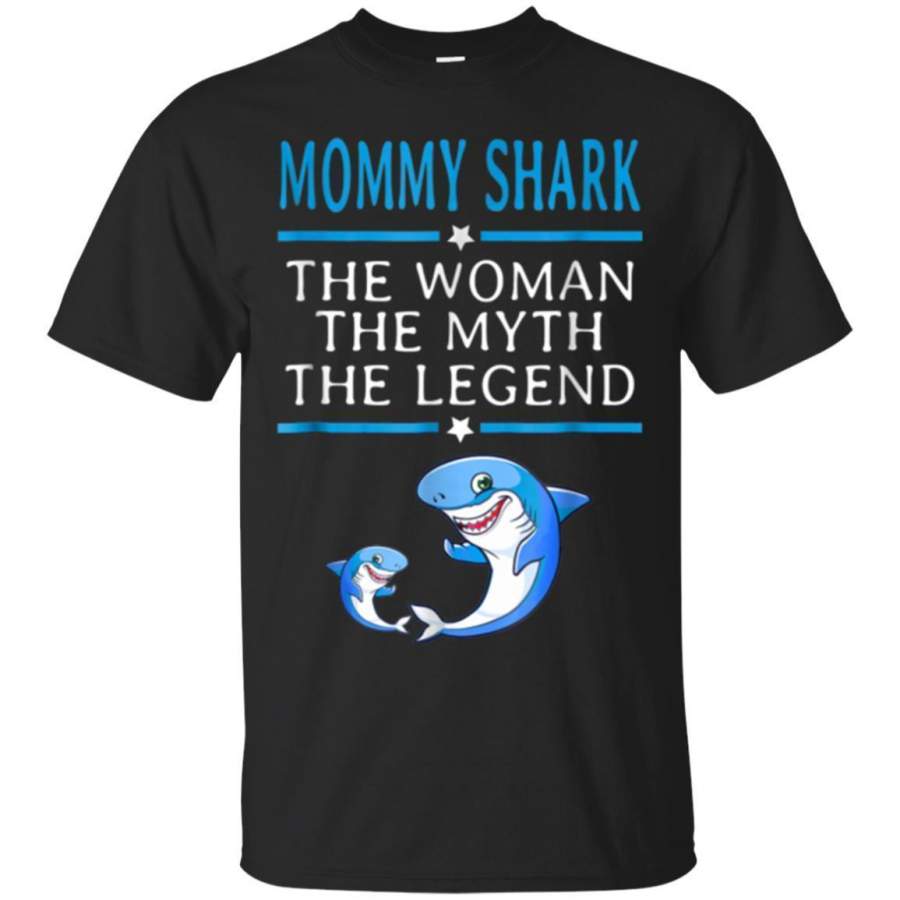 AGR Mommy Shark The Woman The Myth The Legend Tshirt Jaq T-shirt