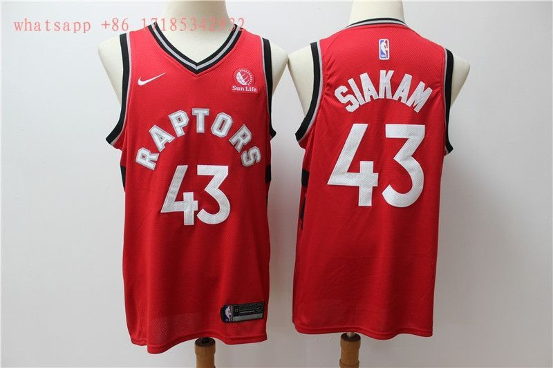 Toronto Raptors Pascal Siakam #43 2020 NBA New Arrival Red Jersey