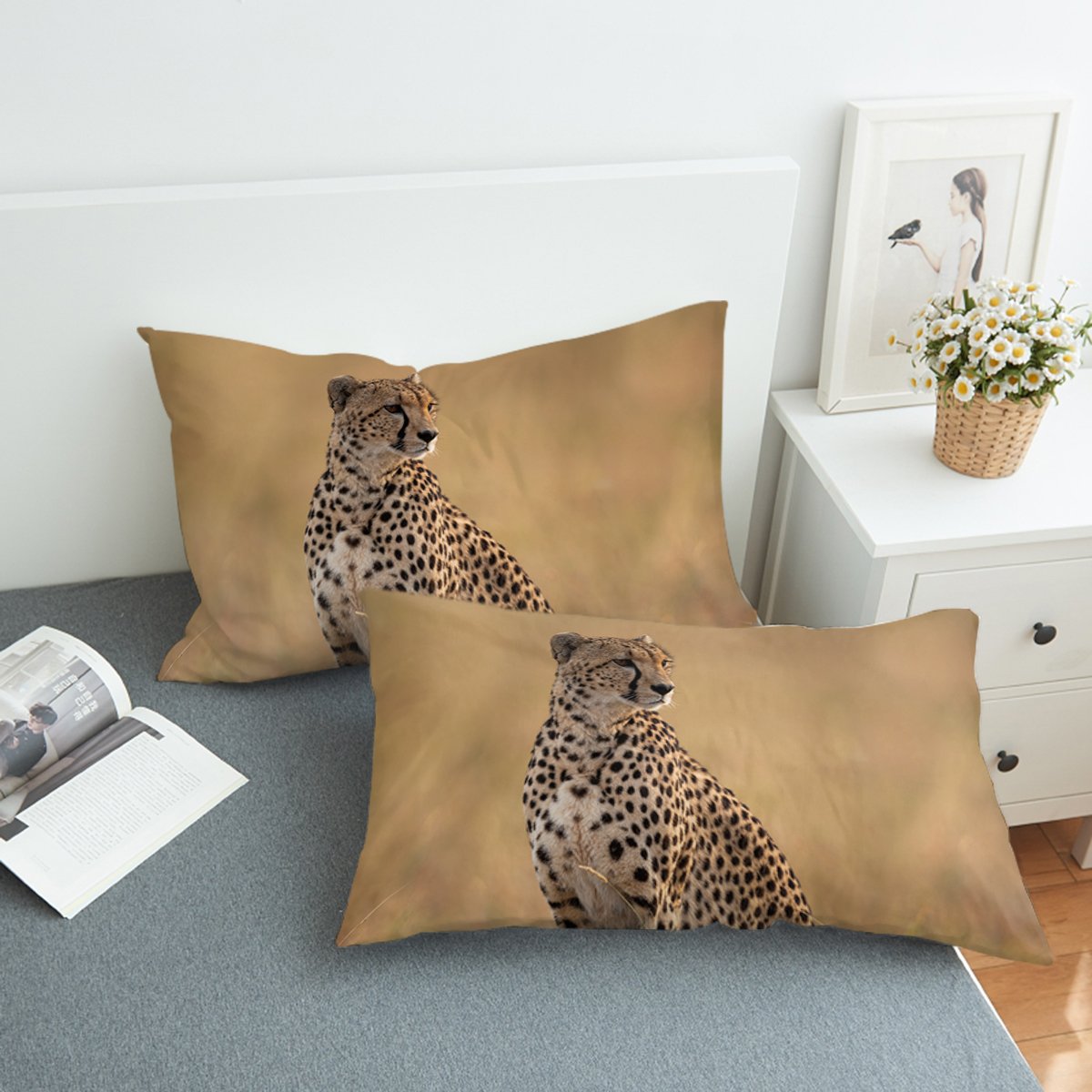 3D Leopard Swzt2515 Pillowcase