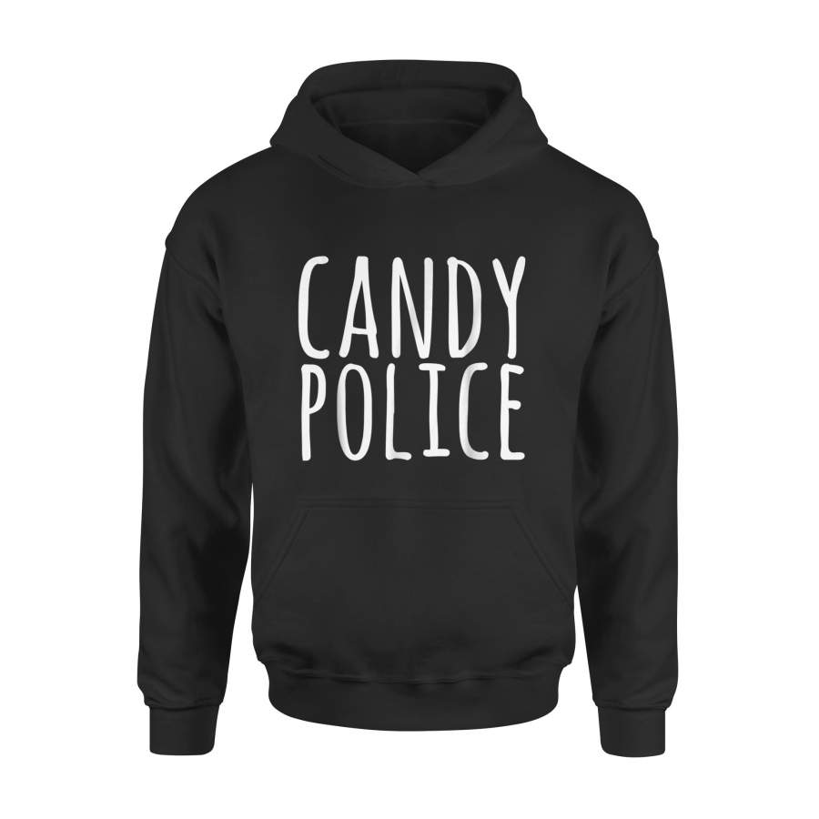 Candy Police Funny Mom Dad Halloween Costume Halloween Hoodie