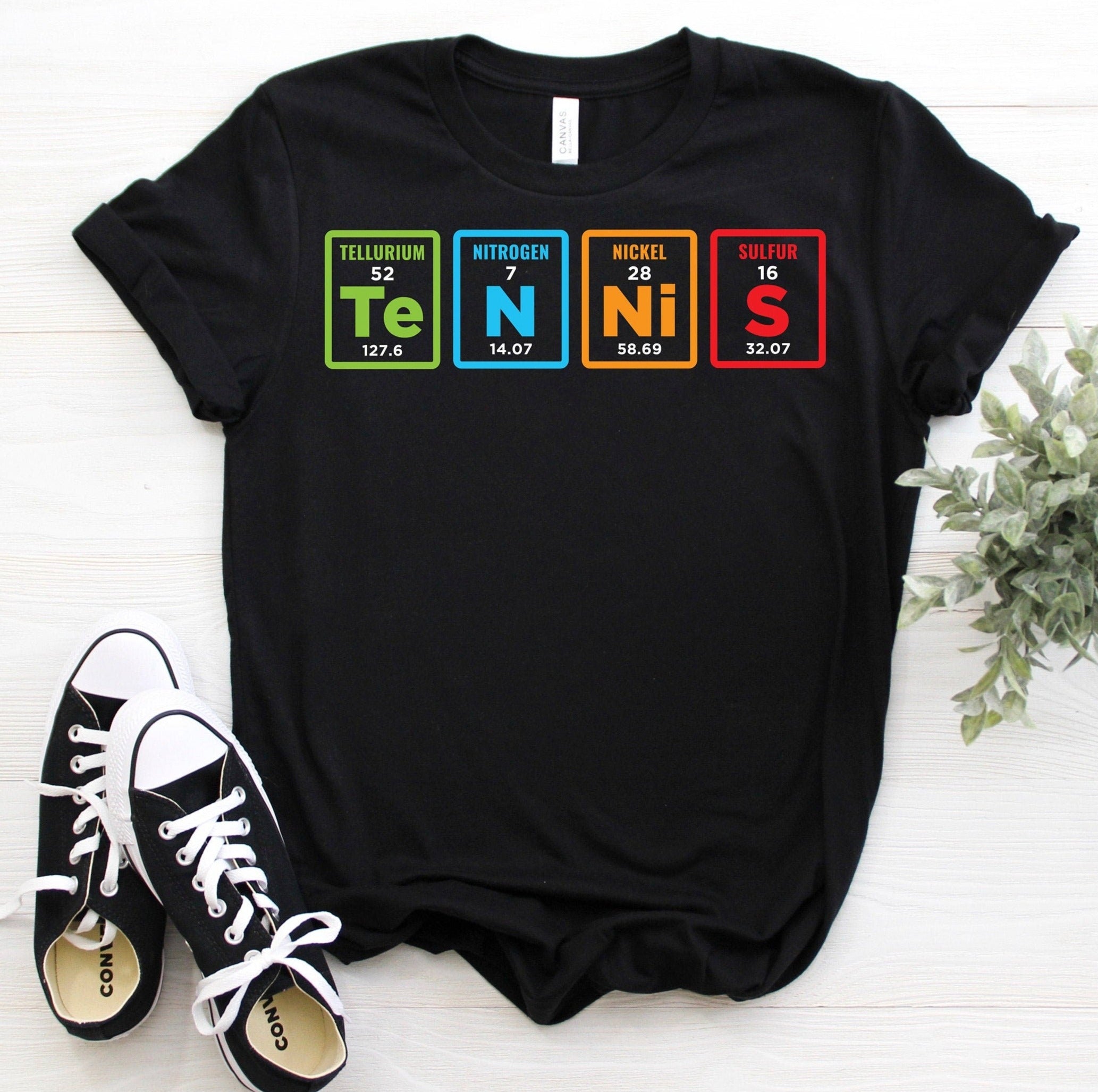 Periodic Tennis Funny Gift Standard/Premium T-Shirt Hoodie