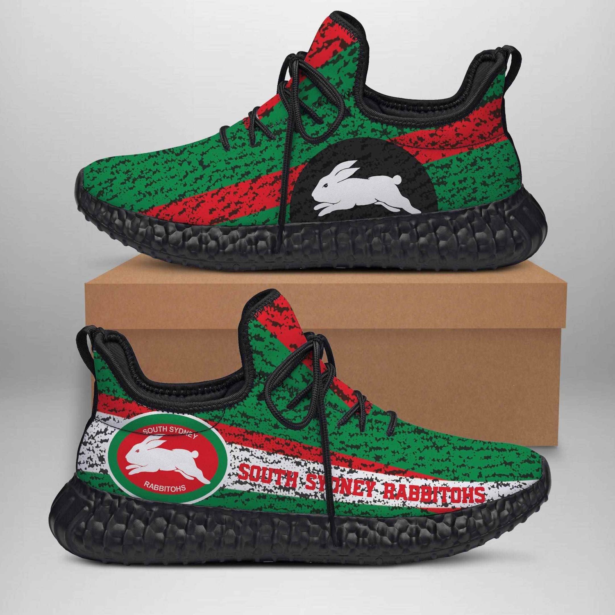 Sydney Rabbitohs Yeezy Boost Shoes Sport Sneakers