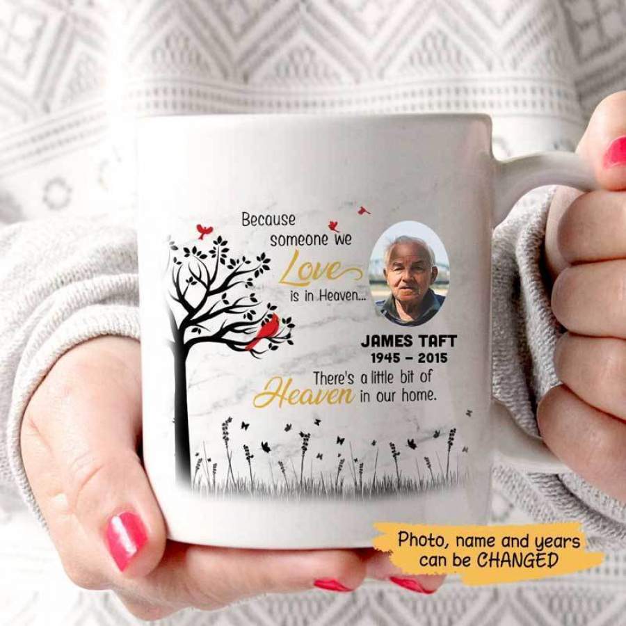 Someone We Love Memorial Photo – Personalized Mug