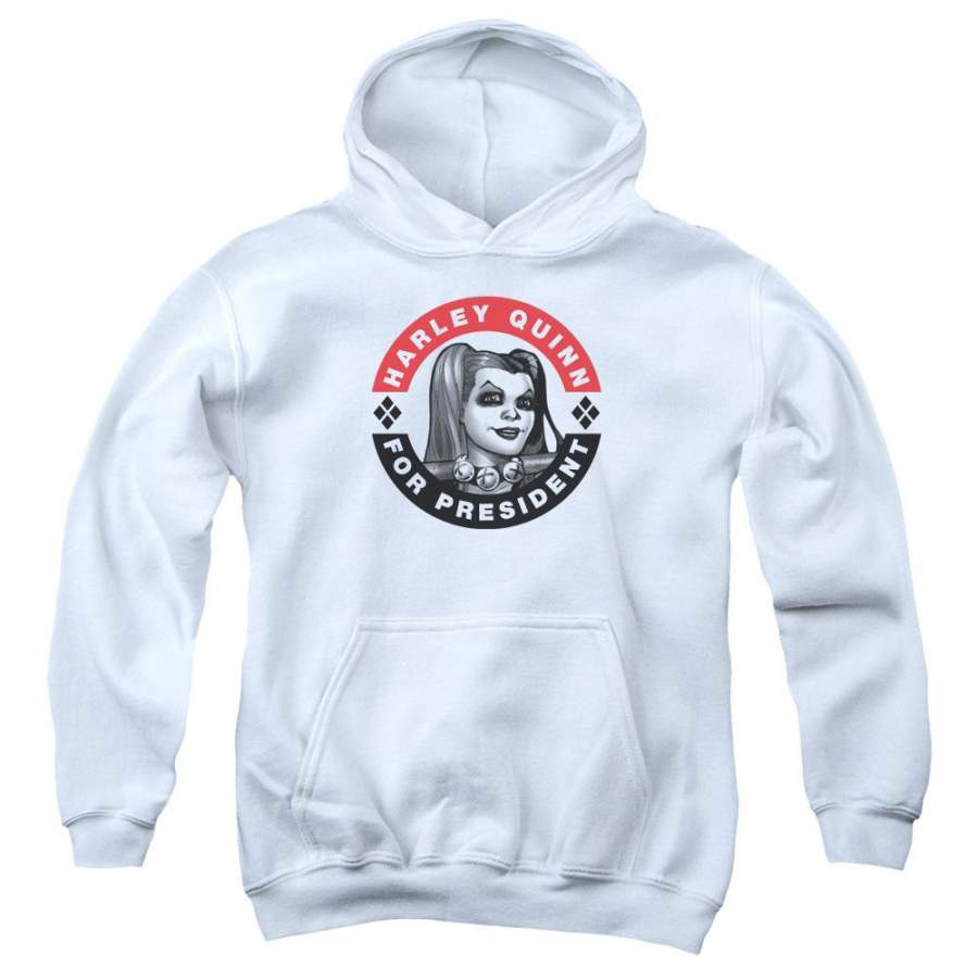 Batman – Harley President Circle Youth Pull Over Hoodie