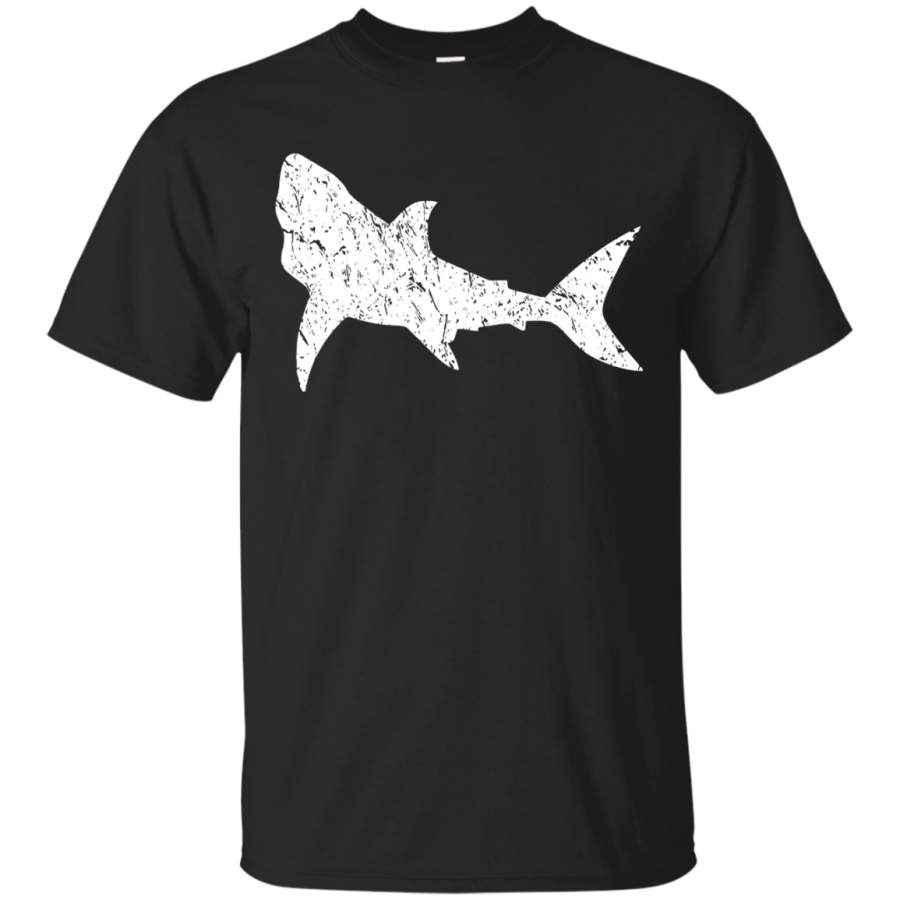 Shark Vintage Distressed Look – Men/women t shirt – TEEEVER