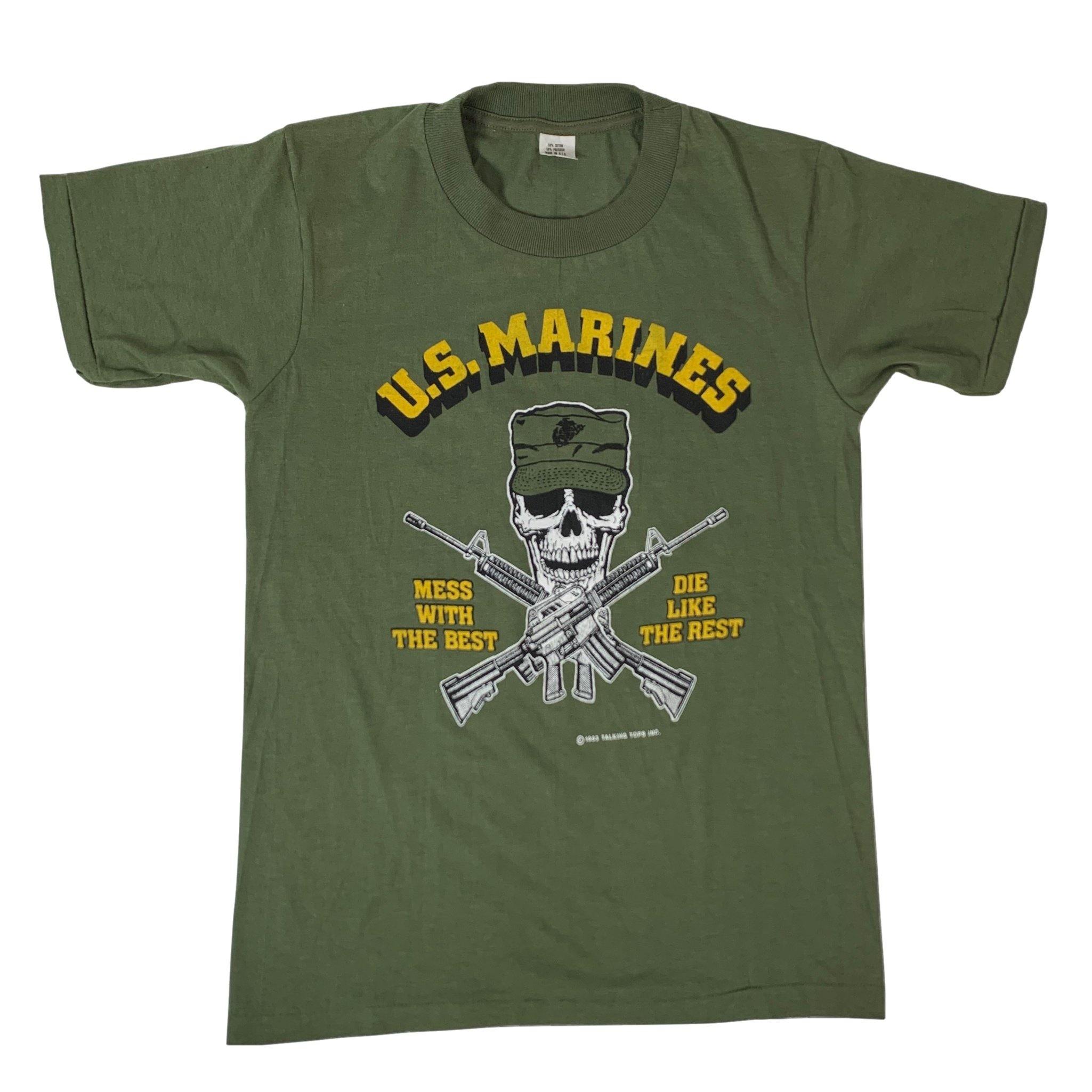 Vintage U.S. Marines “Mess With The Best” T-Shirt