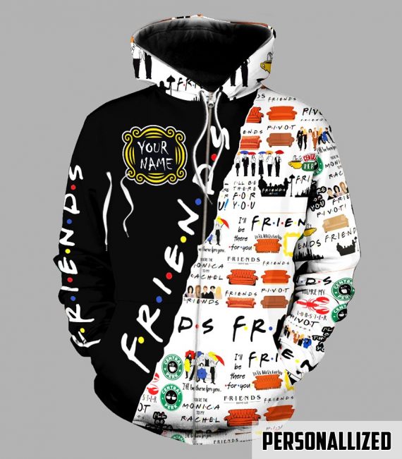 Friends Themed Gifts Friends Tv Show Friends Hoodie Personalized Unisex Hoodie Pullover Or Zipup