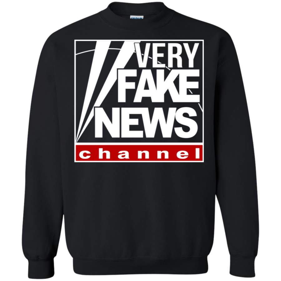 AGR Very Fake News channel Sweatshirt