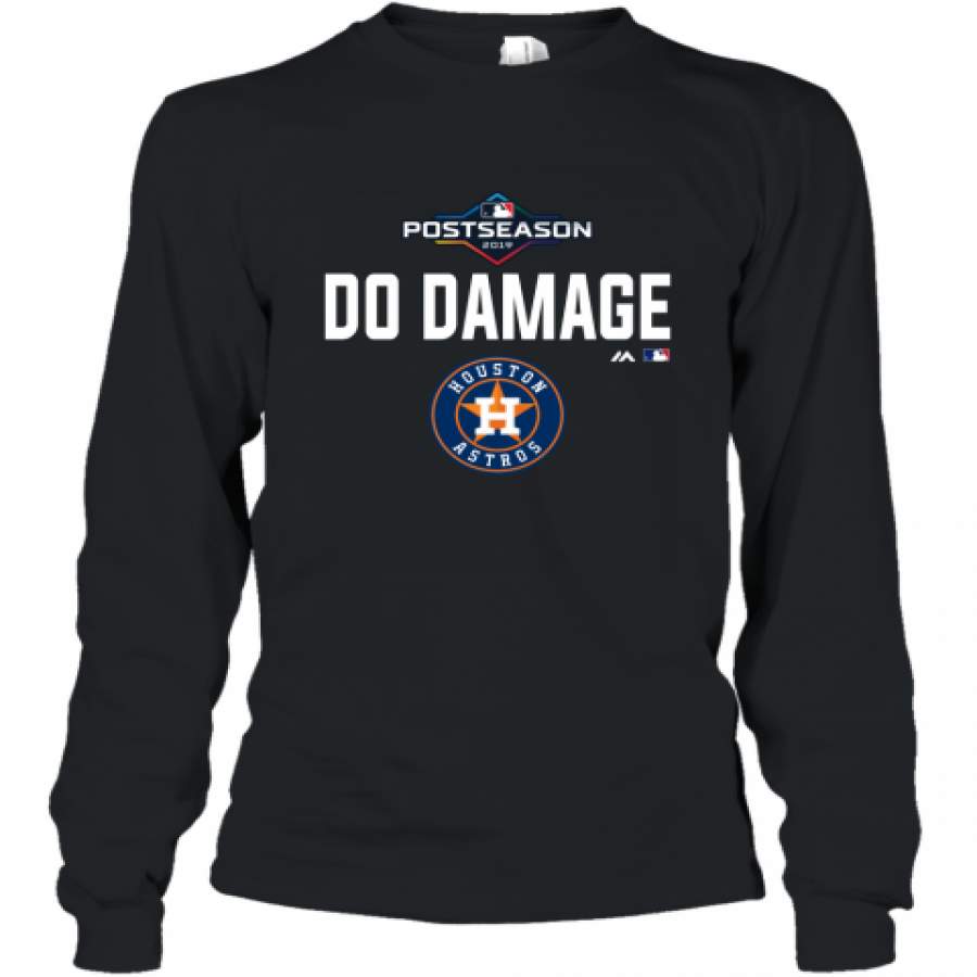 Houston Astros Do Damage shirt Long Sleeve T-Shirt