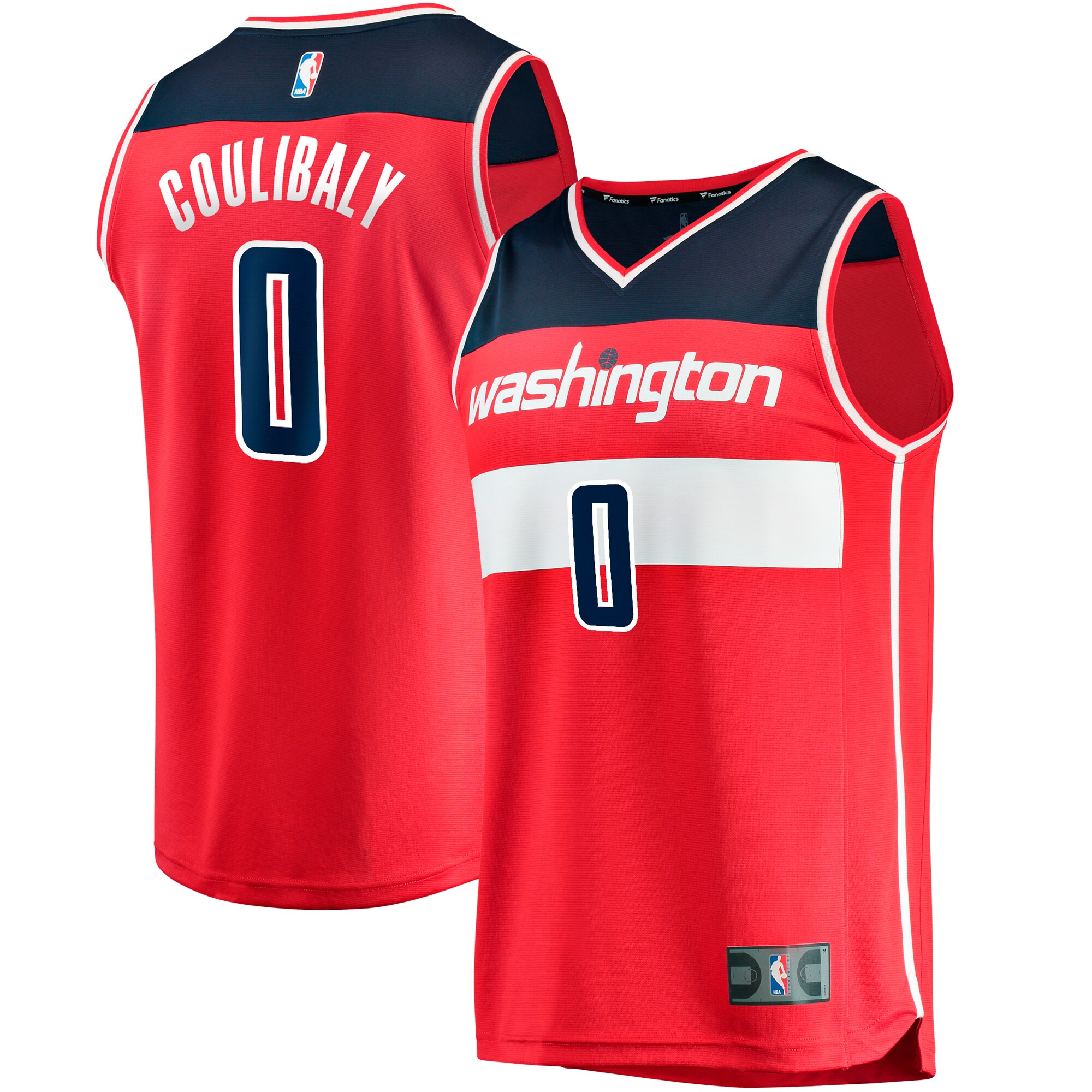 Washington Wizards Youth Fast Break Jersey – Icon Edition – Red