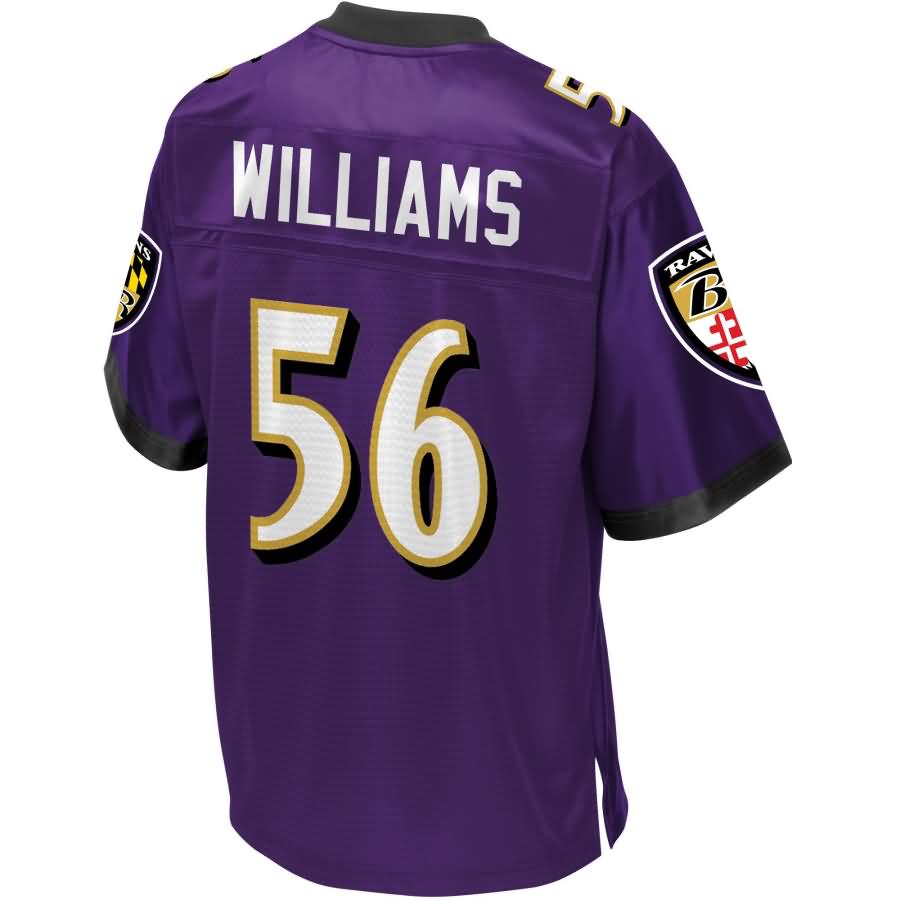 Tim Williams Baltimore Ravens NFL Pro Line Player Jersey – Purple